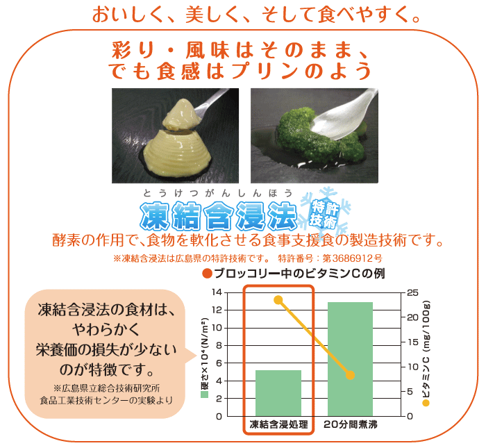 健康うちごはん 凍結含浸法